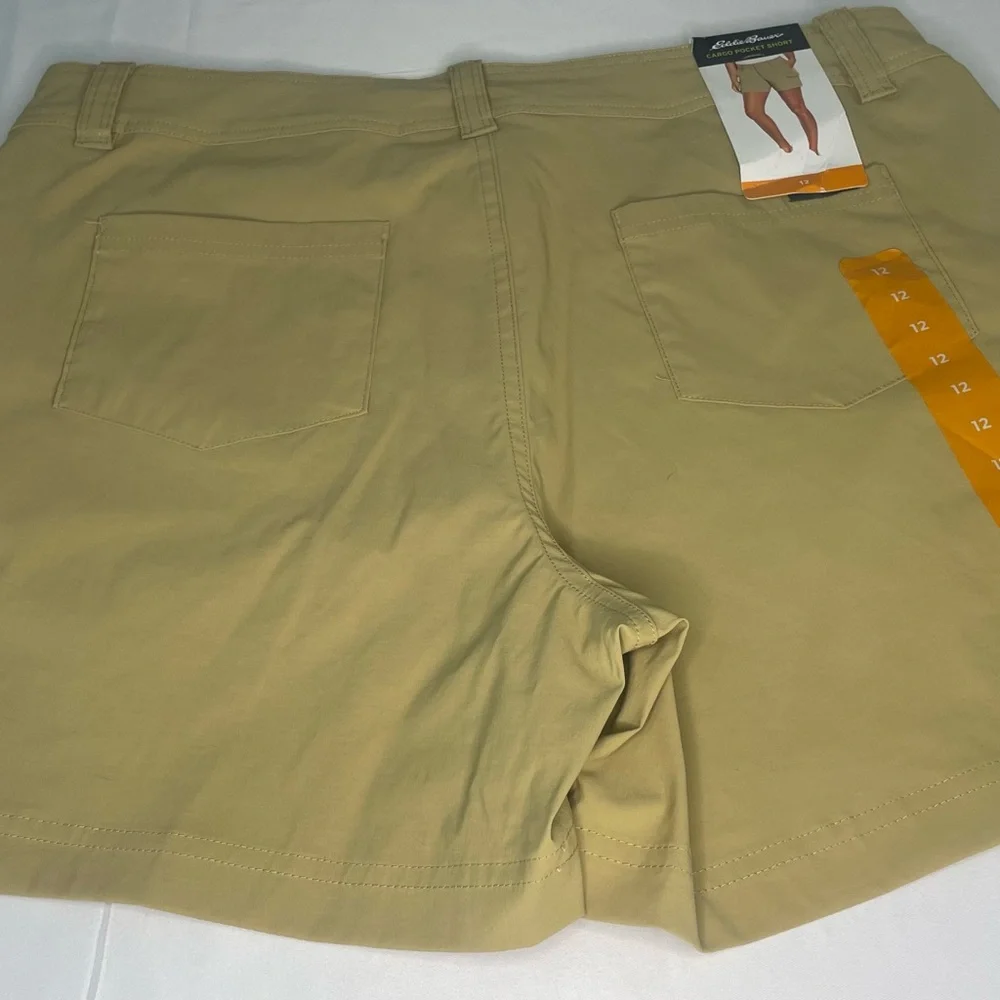 Eddie Bauer Women's Tan Cargo Shorts